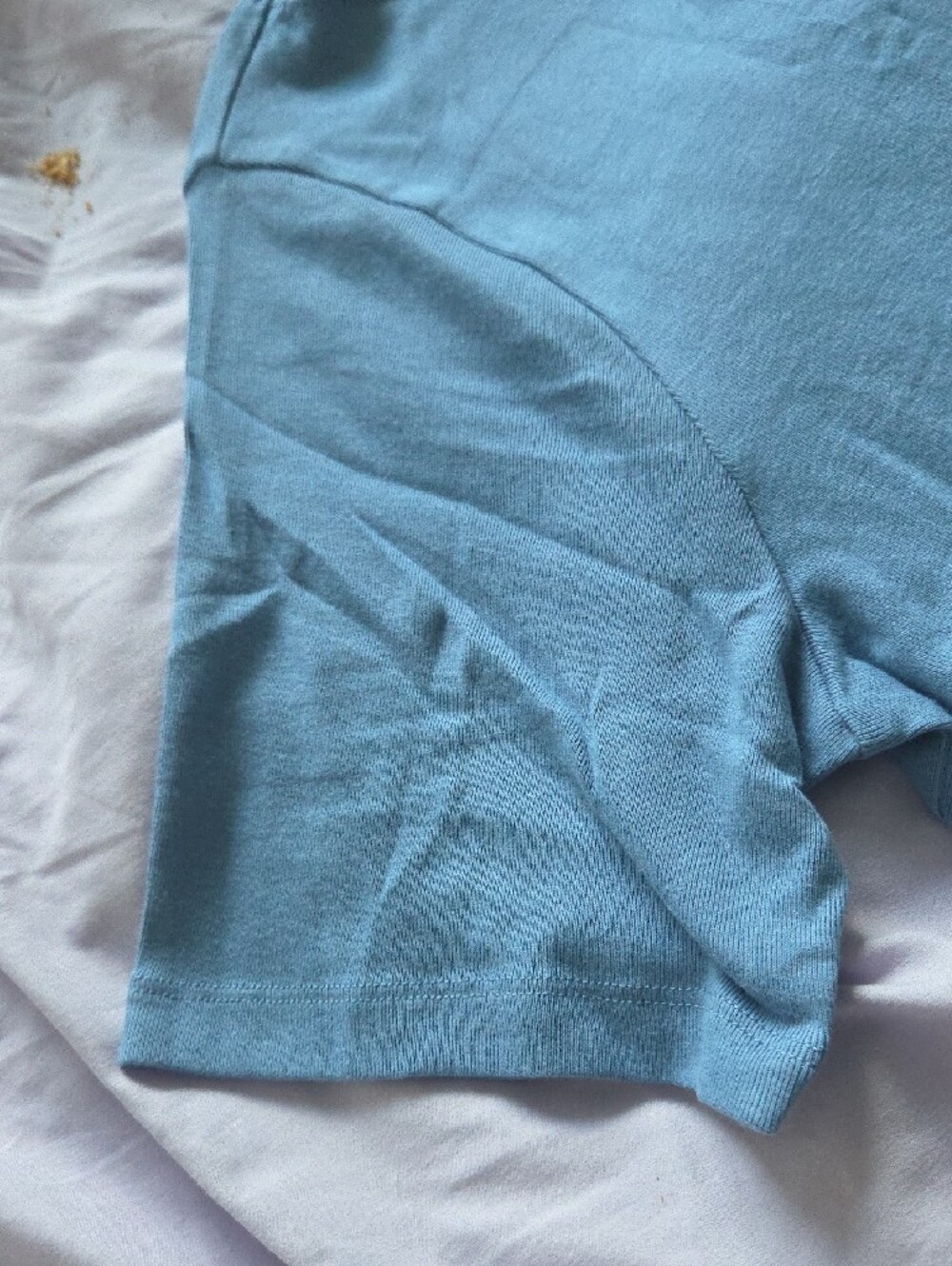 Modern Ribbed Boatneck T-Shirt. - Picture 4 of 8